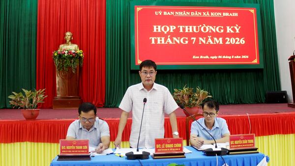 Họp thường kỳ tháng 7/2026