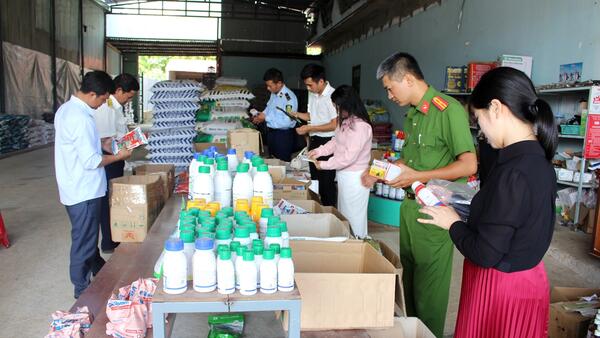 Kiểm tra công tác phòng chống buôn lậu, gian lận thương mại và hàng giả